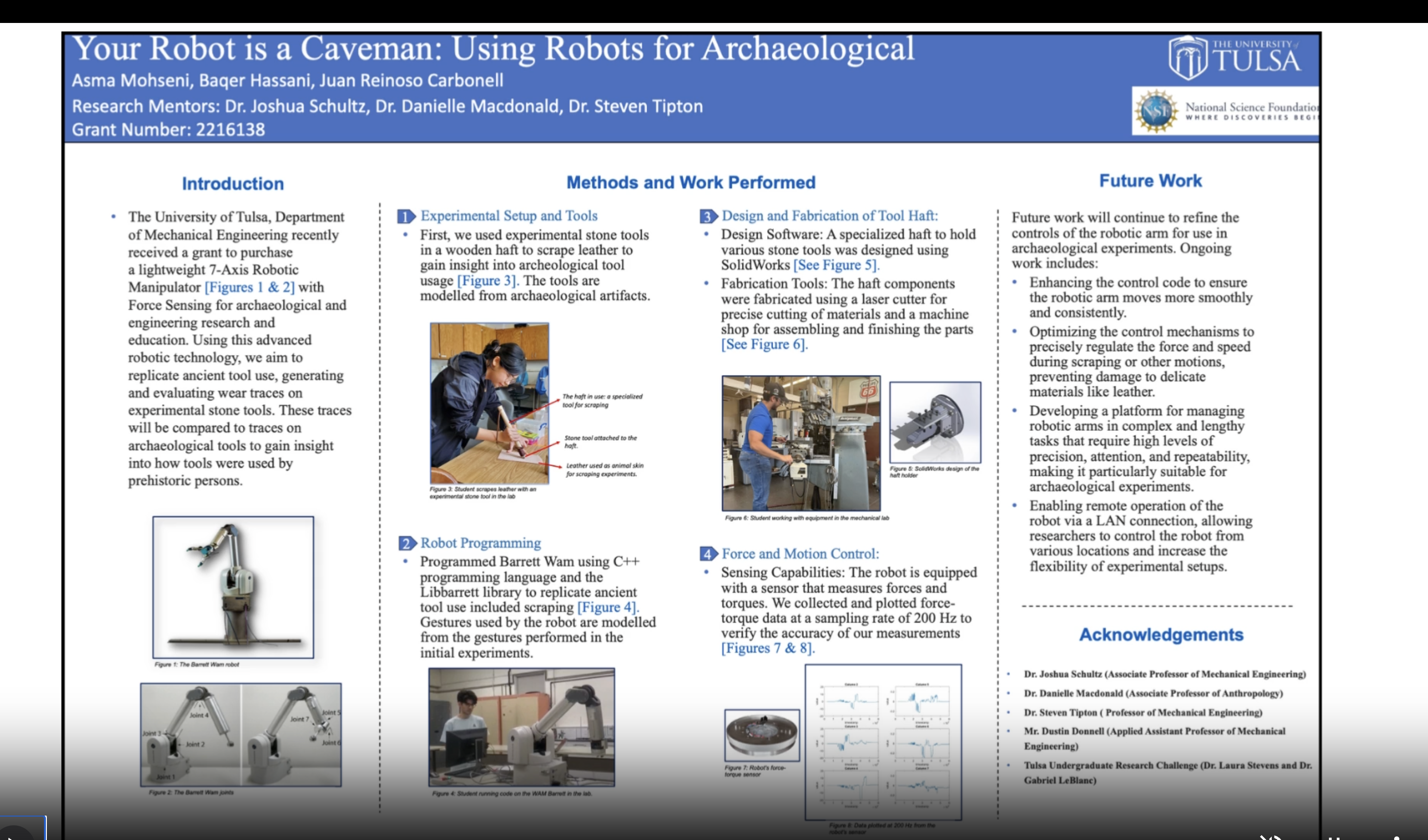 Stone Tool Robot